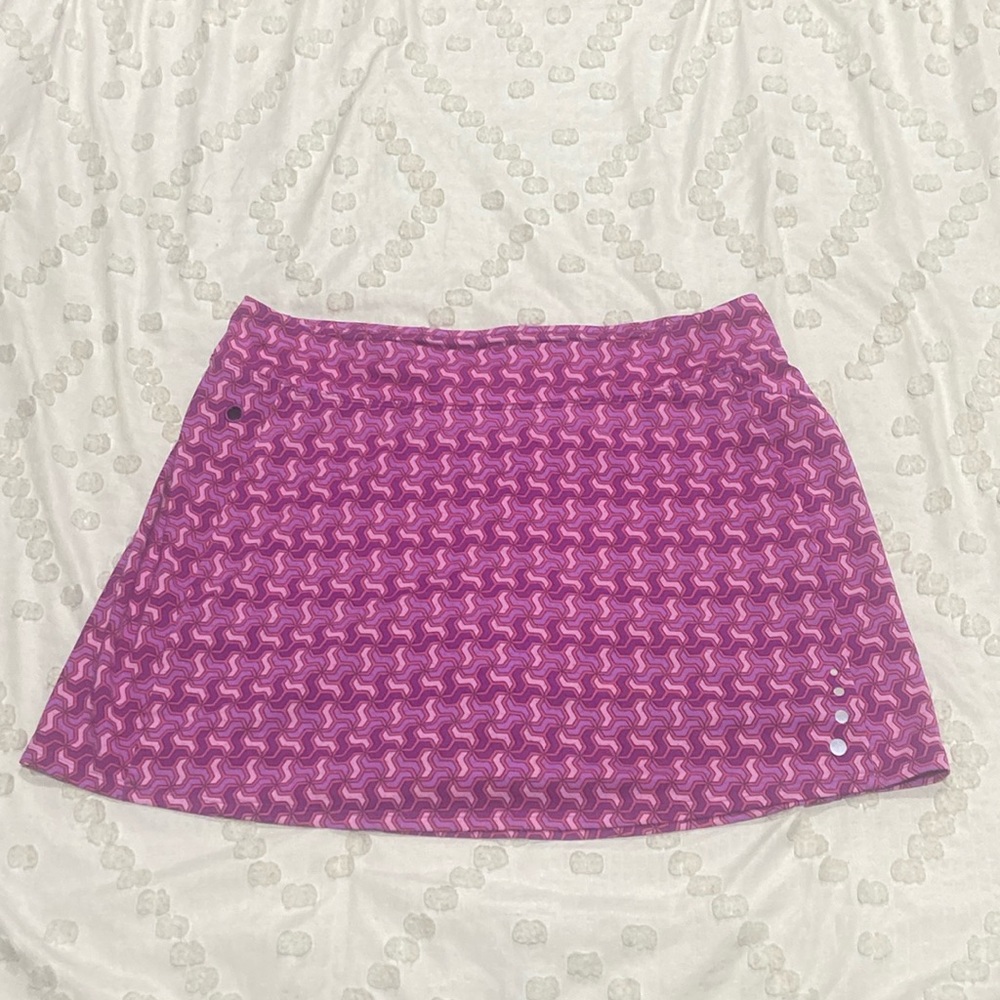 Short tennis skirt- L.LBEAN brand- size M REG- color purple